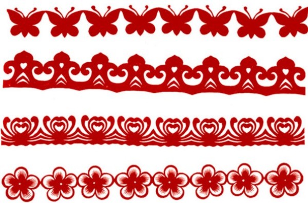 Basic Paper-cutting Tutorial: Cutting Paper-cut Lace