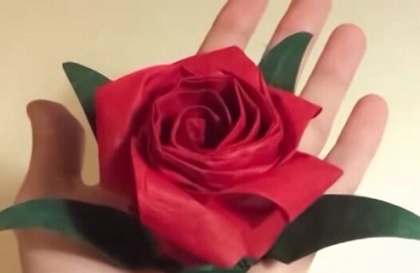 Origami Rose - Pentagonal Kawasaki Rose Origami Tutorial