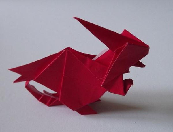 Xiaolong handmade origami tutorial—Mark Orme