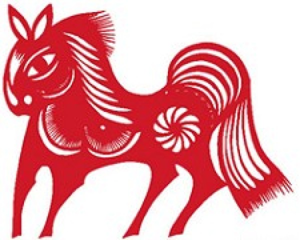 Cow and horse paper cutting patterns and cutting method tutorials