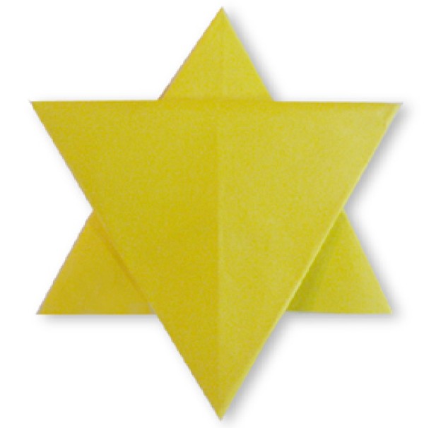 Christmas star handmade origami diy illustrated tutorial