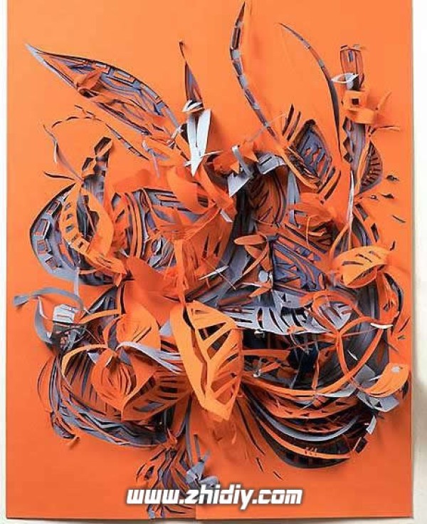 Simone’s reflections on paper sculptures