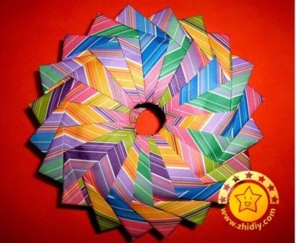 Waterwheel Ring Origami Tutorial