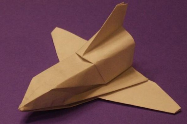 Space shuttle handmade origami tutorial—Ching-Yu Hung