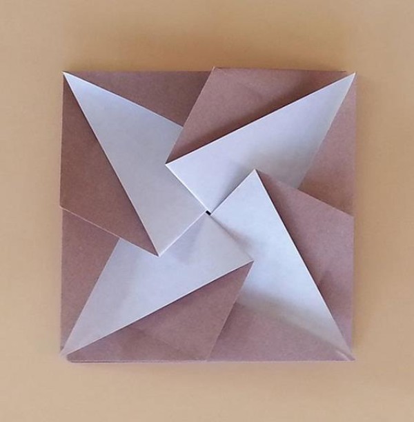 Valentines Day Pinwheel Origami Envelope Handmade Origami Video Tutorial