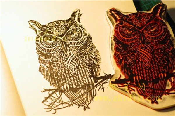 Rubber Stamp Beginner Tutorial Owl