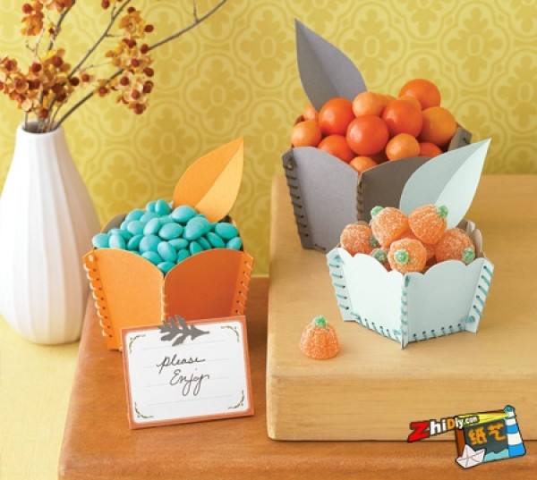 Sewing Papercraft Candy Box