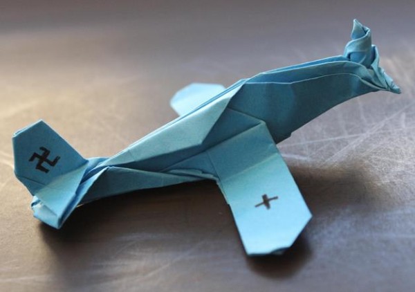 [Paper Plane] Manual origami video tutorial of Messerschmitt BF109K origami fighter jet