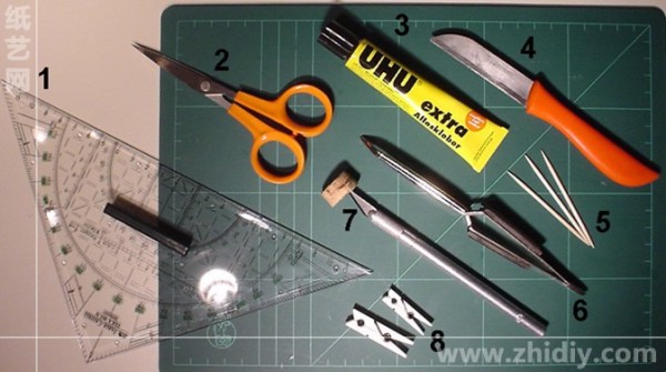 Basic paper craft tools