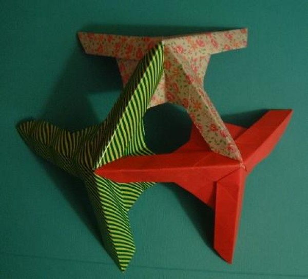 Paper Jacquard Making Method Extended Modular Origami