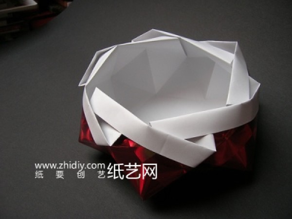 Origami box making tutorial_Origami storage box