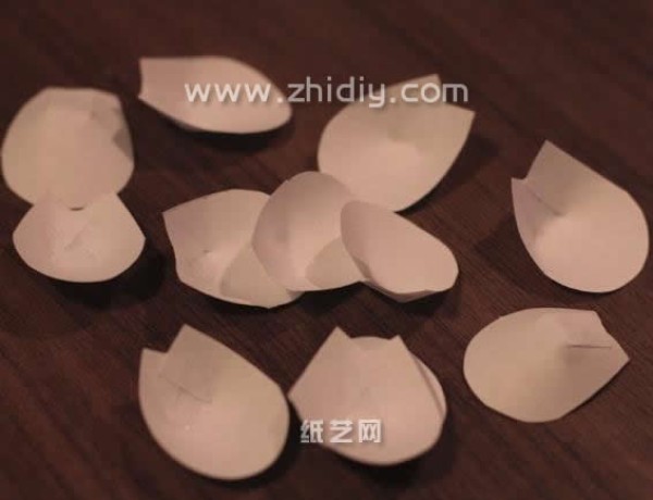 Paper art tulip handmade real shot tutorial