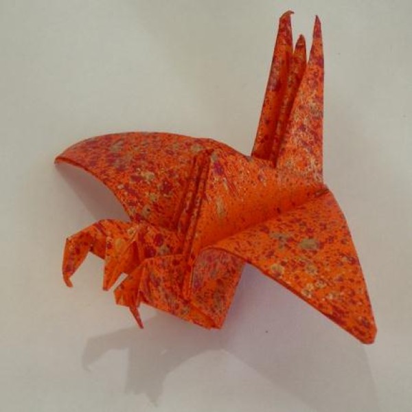 Origami tutorial for three-headed origami cranes—Alec Fehl