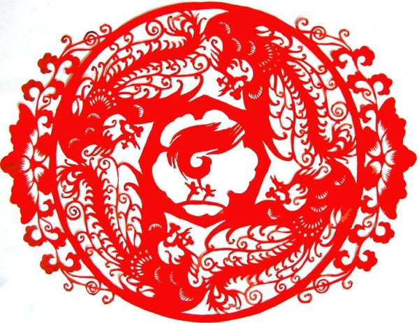 Symbolic shapes and related literary techniques in Chinese folk paper-cutting