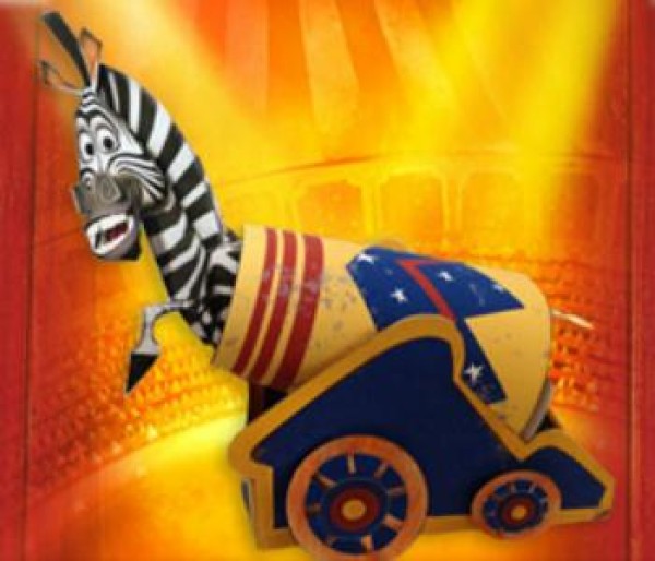 Madagascar 3 theme paper craft free download