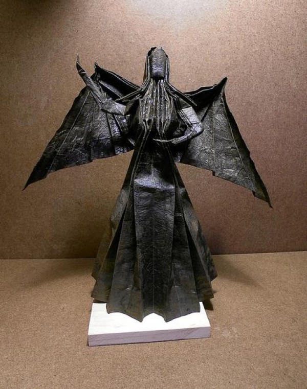 Dama Archangel handmade origami tutorial—Mario