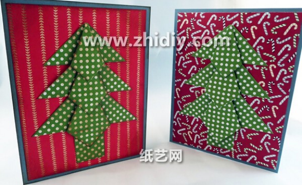 Handmade Origami Christmas Tree Christmas Card Handmade Design Tutorial