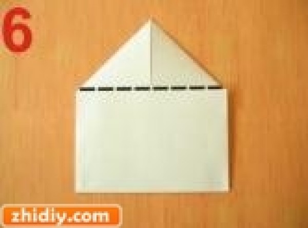 Origami simple tutorial - envelope