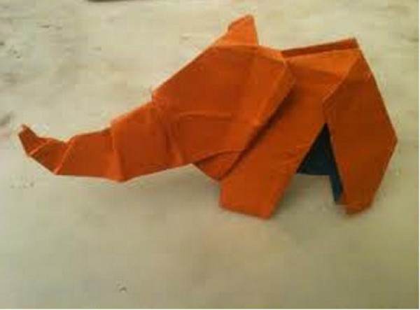 Origami Elephant Tutorial—Perry Bailey