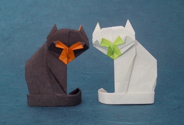 Origami Cat Handmade Origami Tutorial—Gilad Aharoni