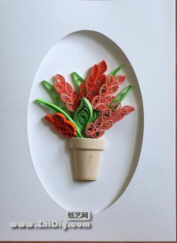 Appreciation of masterpieces of paper quilling