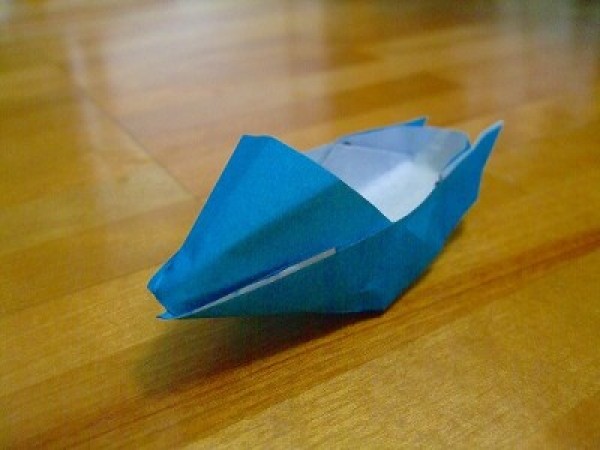 Origami Speedboat Making Tutorial