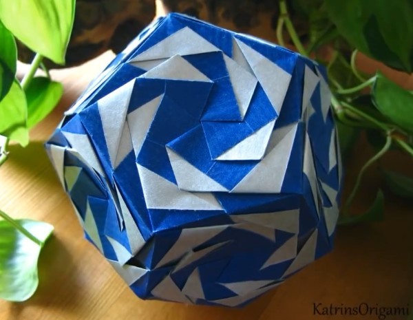 How to make origami flower ball lanterns - Tornado handmade origami flower ball handmade jewelry tutorial