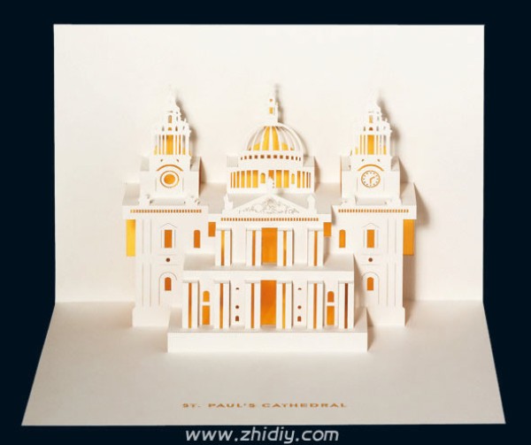 London Landmark 3D Card—Judy Robinson