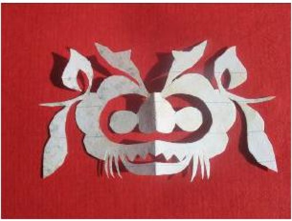 The application of Fuyang paper-cutting in embroidery patterns