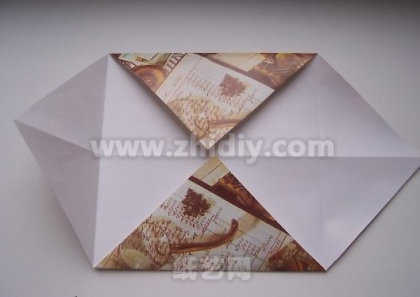 Origami crane envelope tutorial