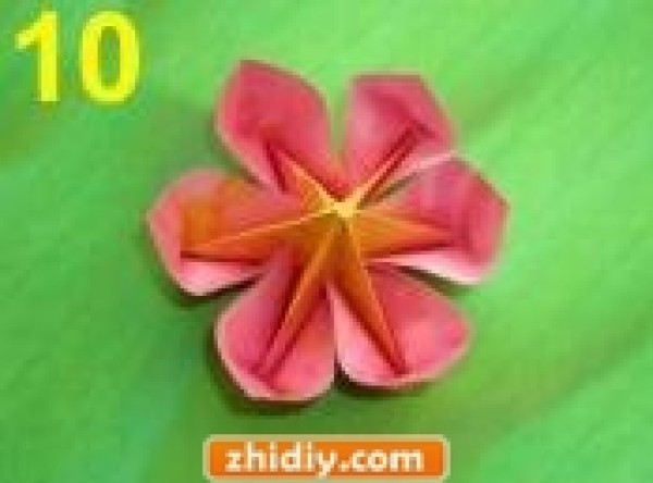 Paper Flower Origami Flower 3 Minutes Quick Basic Origami Tutorial