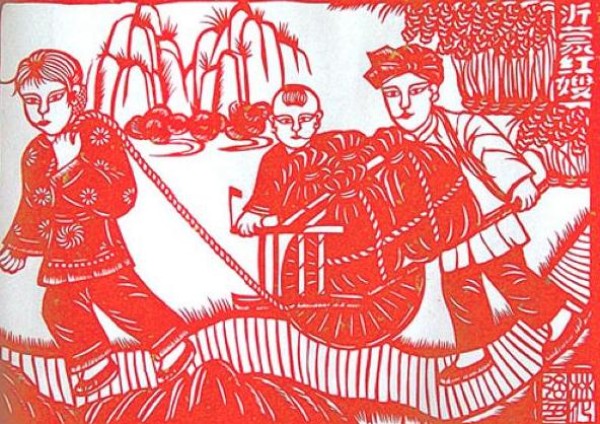 The history and present of Yimeng folk paper-cut art