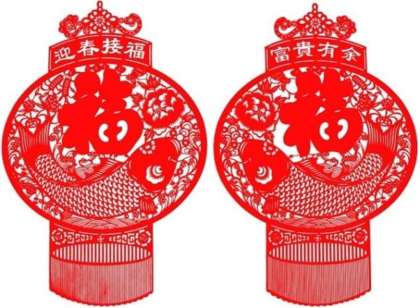 A complete collection of patterns and paper-cutting tutorials on how to make paper-cut lanterns to welcome the Spring and bring happiness to the New Year.