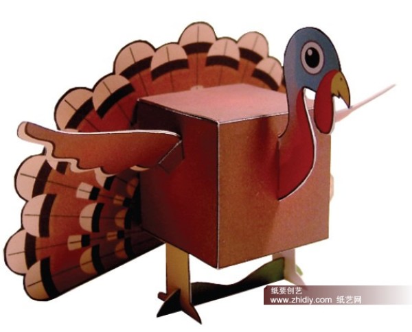 Papercraft: Thanksgiving Turkey Download