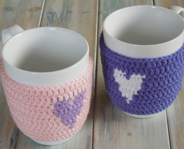 Crochet cup cover | How to DIY a woolen cup cover