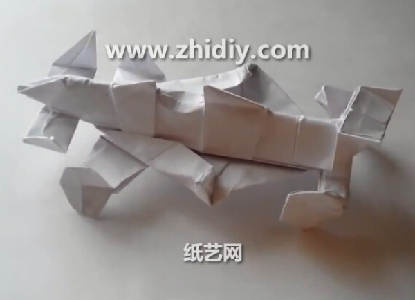 Origami F1 racing car handmade video tutorial