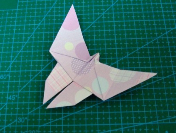 Origami butterfly handmade tutorial