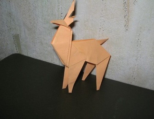 Christmas Reindeer Origami Tutorial