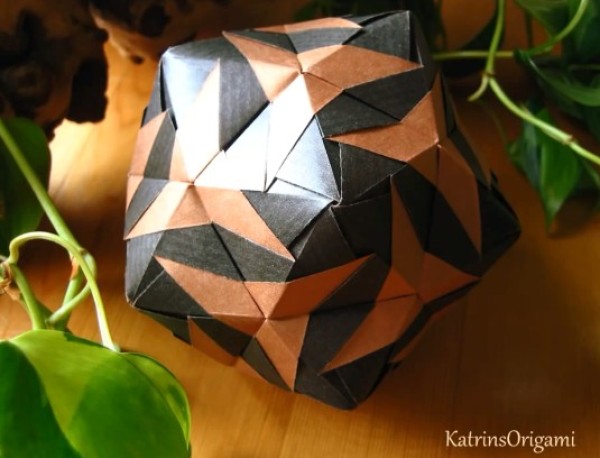 Origami bouquet lantern complete collection - Hiltaki dance origami bouquet hand-making video tutorial