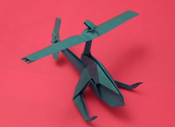 Origami Helicopter Collection: Mosquito Helicopter Manual Origami Video Tutorial [Paper Plane Collection]