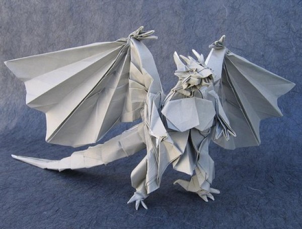 Detailed tutorial on Shenlong origami drawings