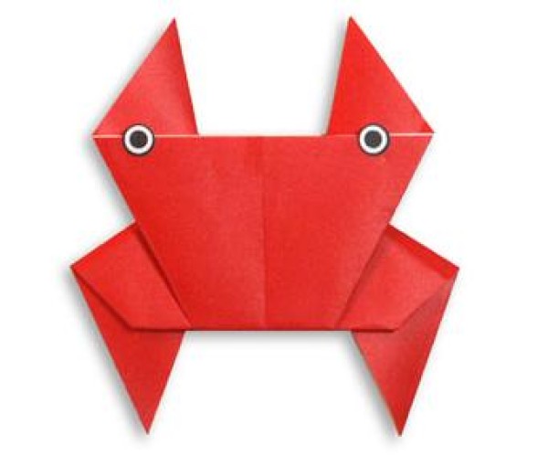 Simple origami tutorial for children