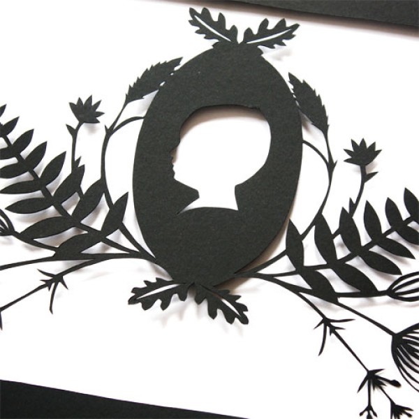 Jonathan Chapman 2012 autumn and winter paper cutting and engraved paper greeting card design