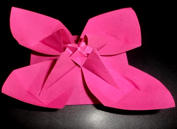 Tutorial on how to make origami flowers and peonies for Womens Day