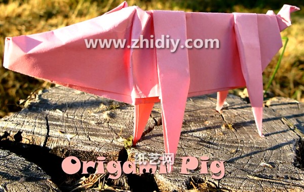 Origami Pig Origami Pig Making Tutorial for Children