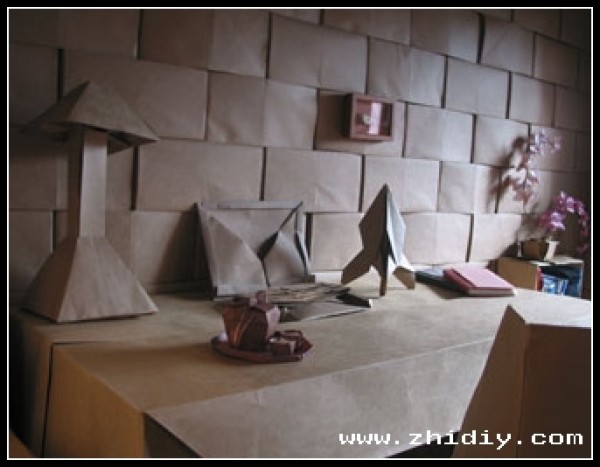 Enjoy the origami house! True size!