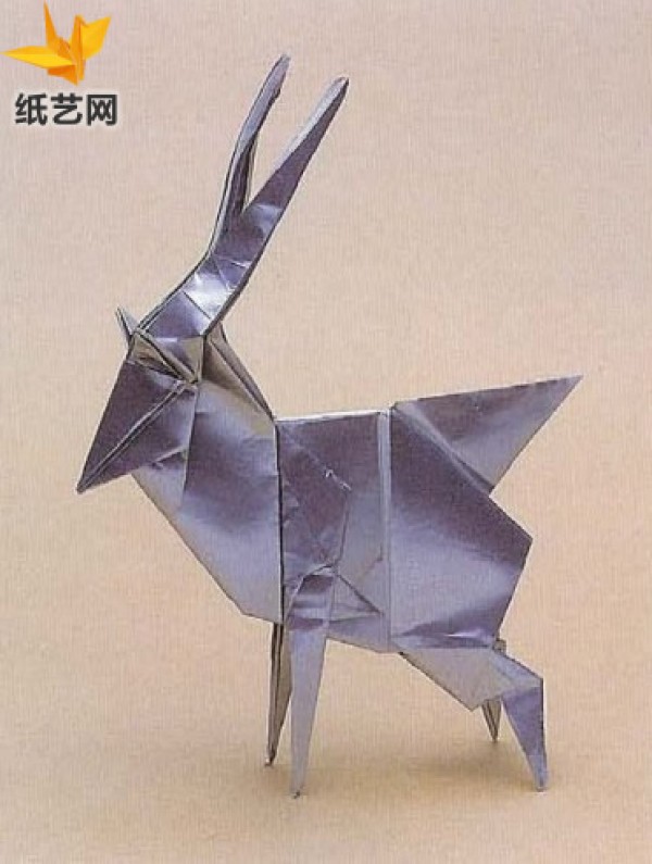 [Complete Animal Origami] Antelope Animal Origami Illustrated Tutorial