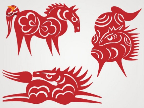 The accumulation of local art and traditional culture on Zigong folk paper-cutting themes