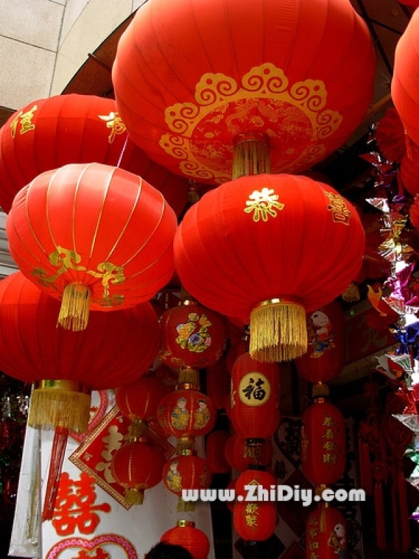 Chinese rice paper lanterns