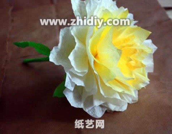 Cotton paper handmade paper flower tutorial